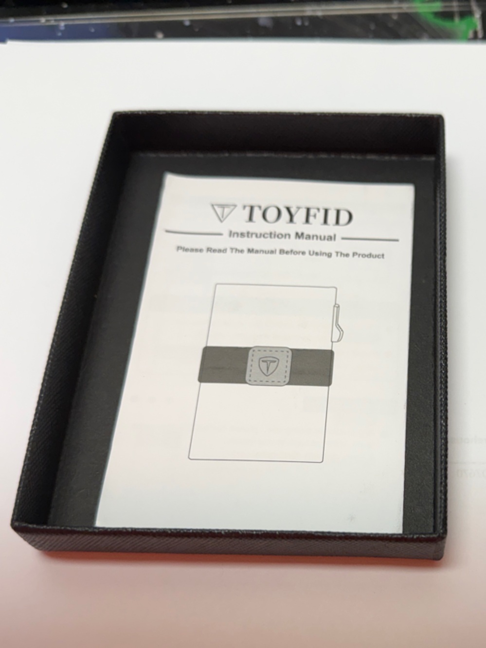 ToyFid Card & Money Holder with Elastic Strap